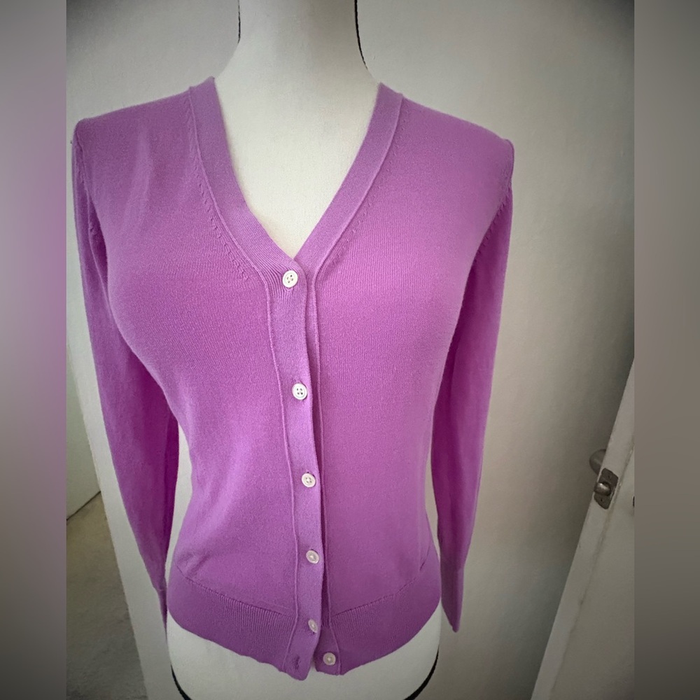Banana Republic Lilac Cardigan - Size Small